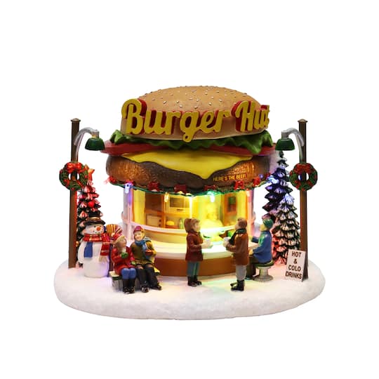 Moments in Time 10.5" Burger Shop Décor